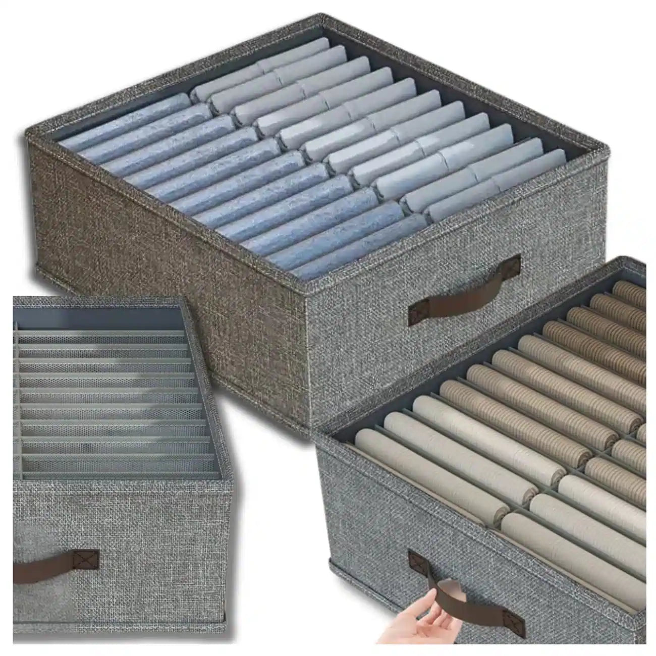 Apģērbu atvilktņu organizators, 50 x 30 cm