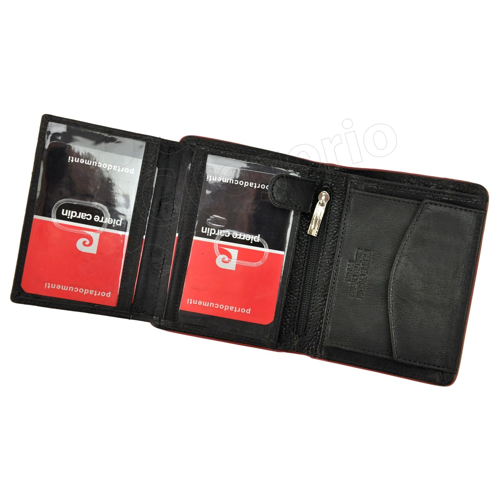Maks Pierre Cardin TILAK05 TUMBLE 326, melns + sarkans S694