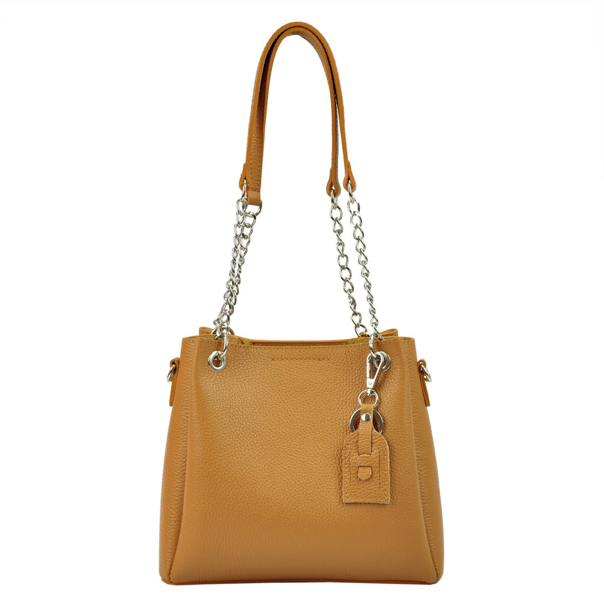 Luka 19-62 DOLLARO natūralios odos rankinė, camel-1 camel-1