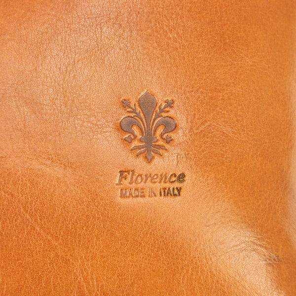 Florence 35 camel-1 natūralios odos rankinė camel-1
