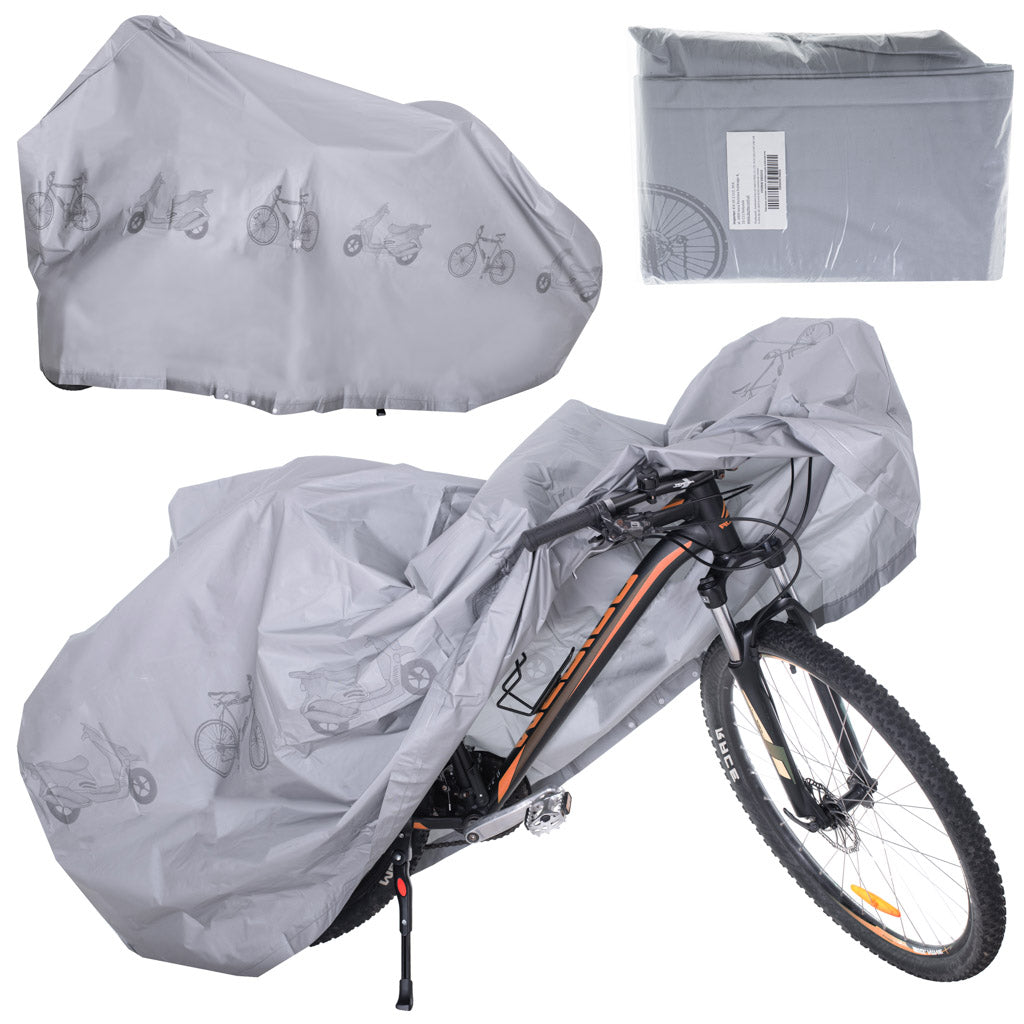 Velosipēda pārsegs K58, pelēks