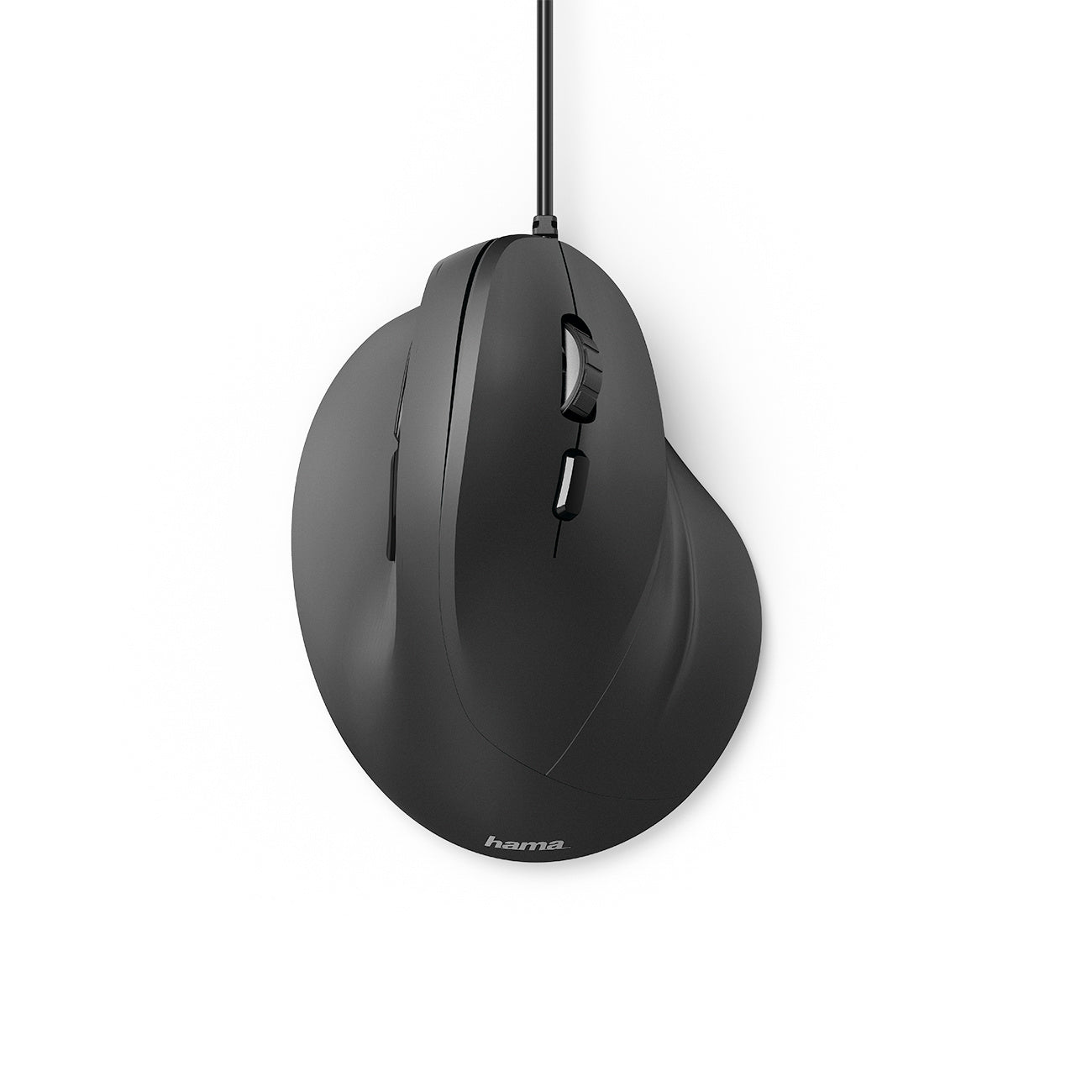 Pele Hama EMC-500, ar vadu, ergonomiska, vertikāla, melna