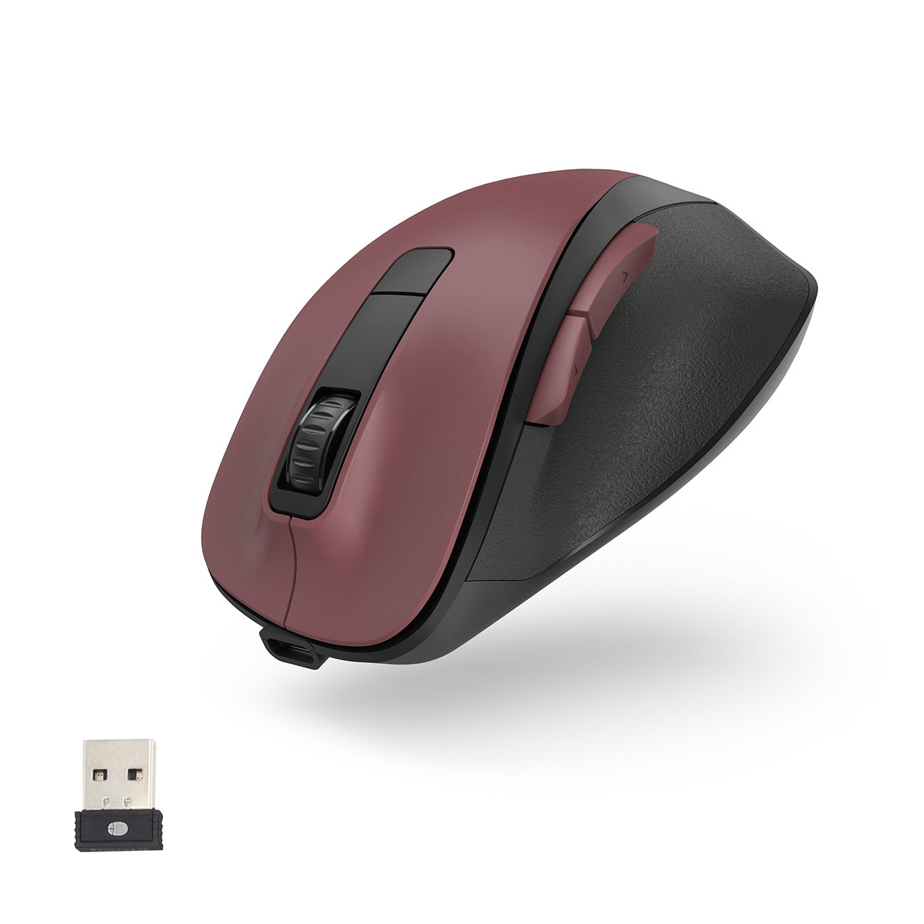 Bezvadu pele Hama MW-500 V2, bordo