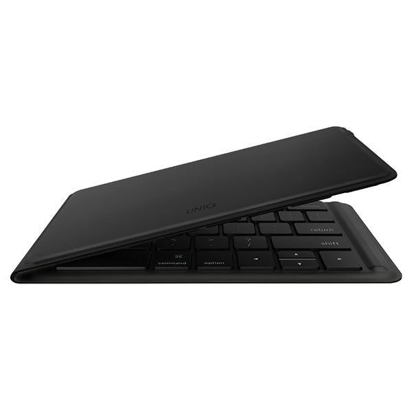Uniq Forio Bluetooth salokāmā tastatūra, melna/pusnakts melna