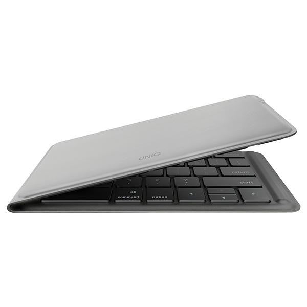 Salokāma tastatūra Uniq Forio Bluetooth, pelēka/krīta pelēka