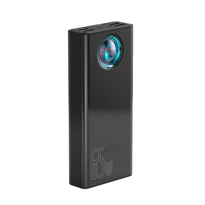 Baseus Amblight 65W 30000mAh ārējais akumulators melns 