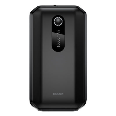 Baseus 10000mAh 12V palaišanas starteris ar krokodila klipšiem, melns