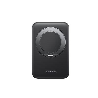 Joyroom JR-PBM12 10000mAh 22.5W bezvadu lādētājs, saderīgs ar MagSafe, ar gredzena pamatni - melns