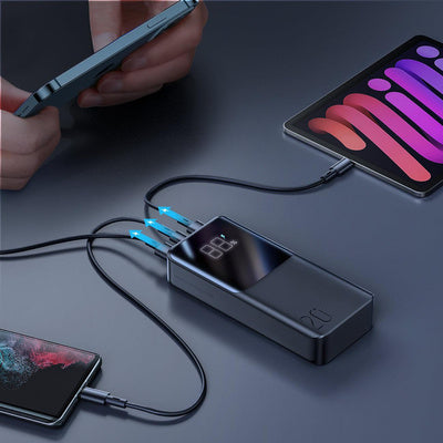 Joyroom ārējais akumulators 20000mAh 22.5W melns (JR-QP192)