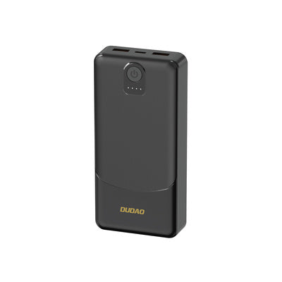 Ārējais akumulators Dudao K10 10000mAh 2.4A 2 x USB-A - melns