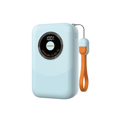 Ārējais akumulators Dudao K21Pro Mini 20000mAh 22.5W - zils