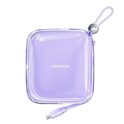 Ārējais akumulators Joyroom JR-L004 10000mAh USB-C USB-A - violets