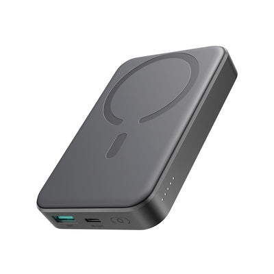 Power bank Joyroom JR-W020 20W 10000mAh MagSafe + USB-C - USB-C kabelis 0.25m - melns