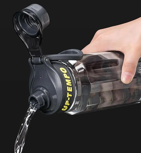 Dzeramā pudele 860 ml K12, melna