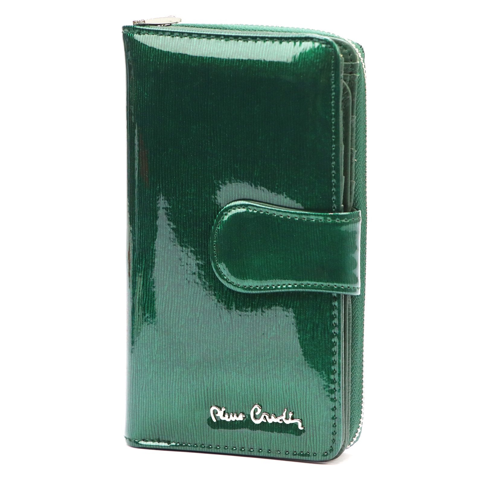 Pierre Cardin 05 LINE 116 žalia piniginė zielony