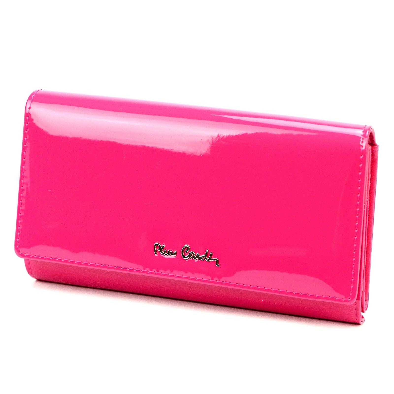 Pierre Cardin 07 SHINY 102 fuksijos spalvos piniginė fuksja