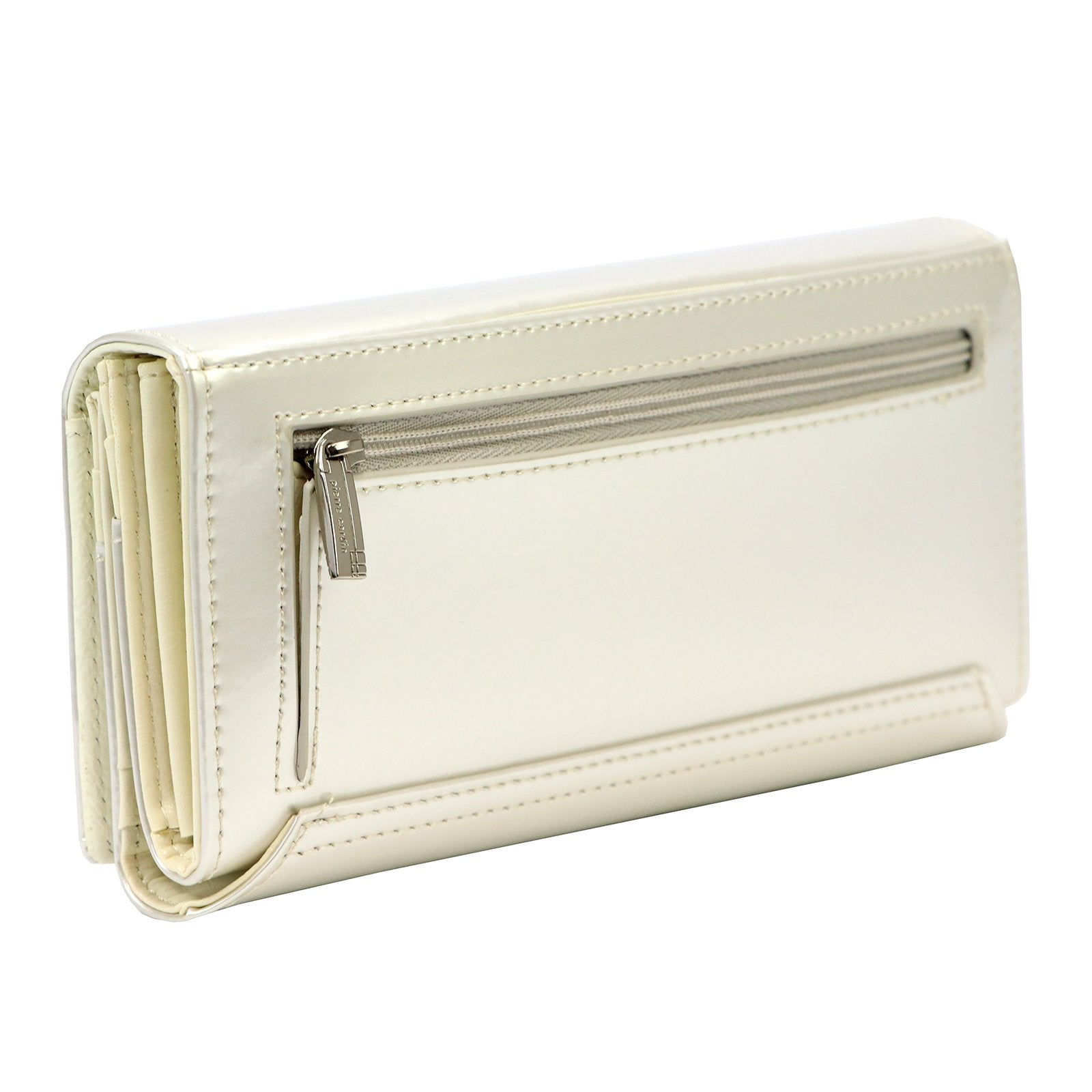 Pierre Cardin 07 SHINY 102 smėlio spalvos piniginė beż