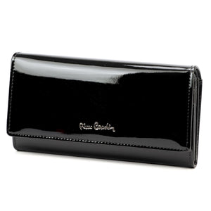 Pierre Cardin 07 SHINY 100 juoda piniginė czarny