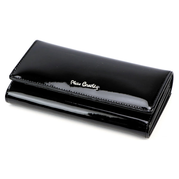 Pierre Cardin 07 SHINY 100 juoda piniginė czarny