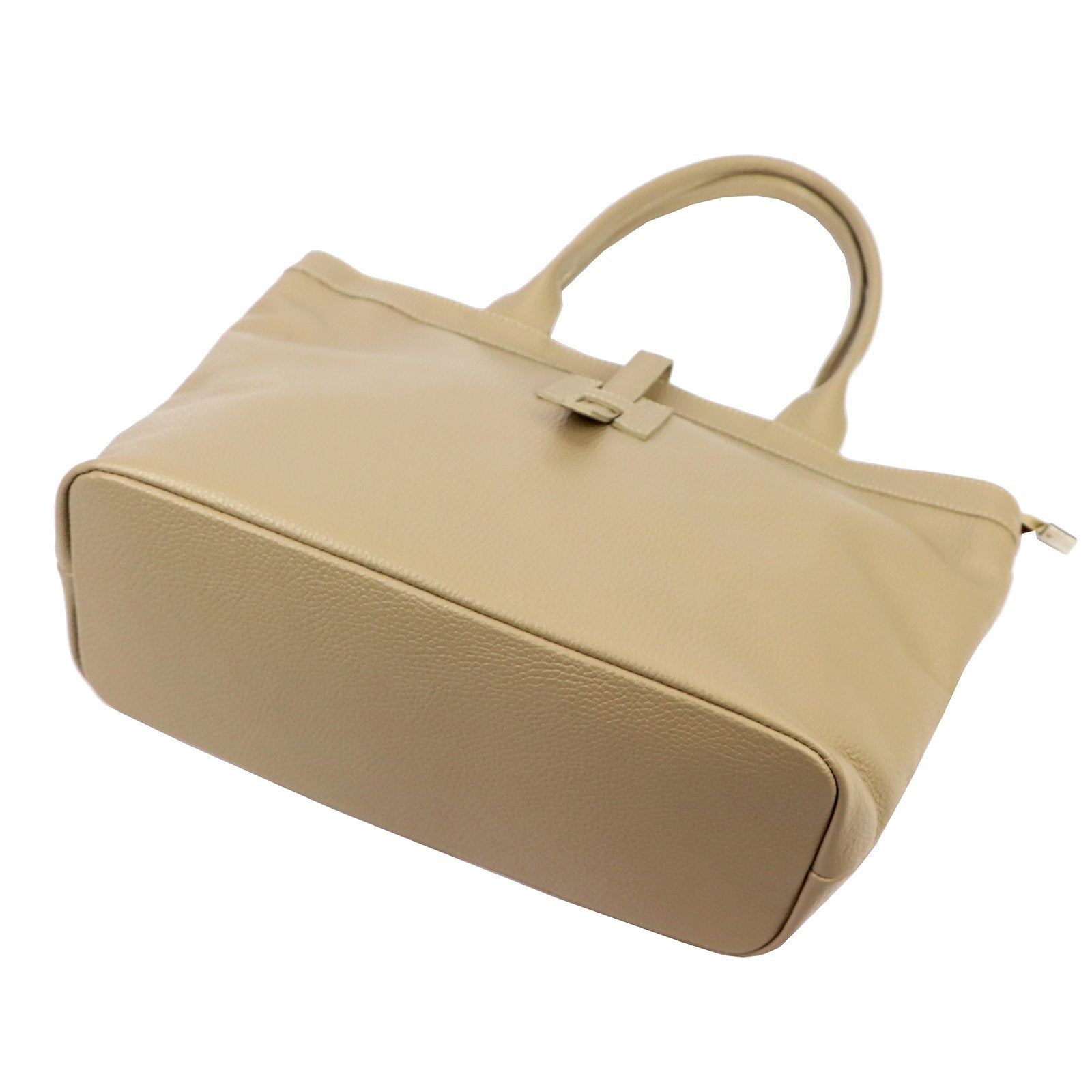 Luka 25-007 DOLLARO 2 viename taupe odinė rankinė taupe