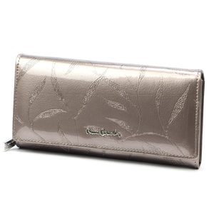 Pierre Cardin 02 LEAF 106 pelenų pilka piniginė popiel