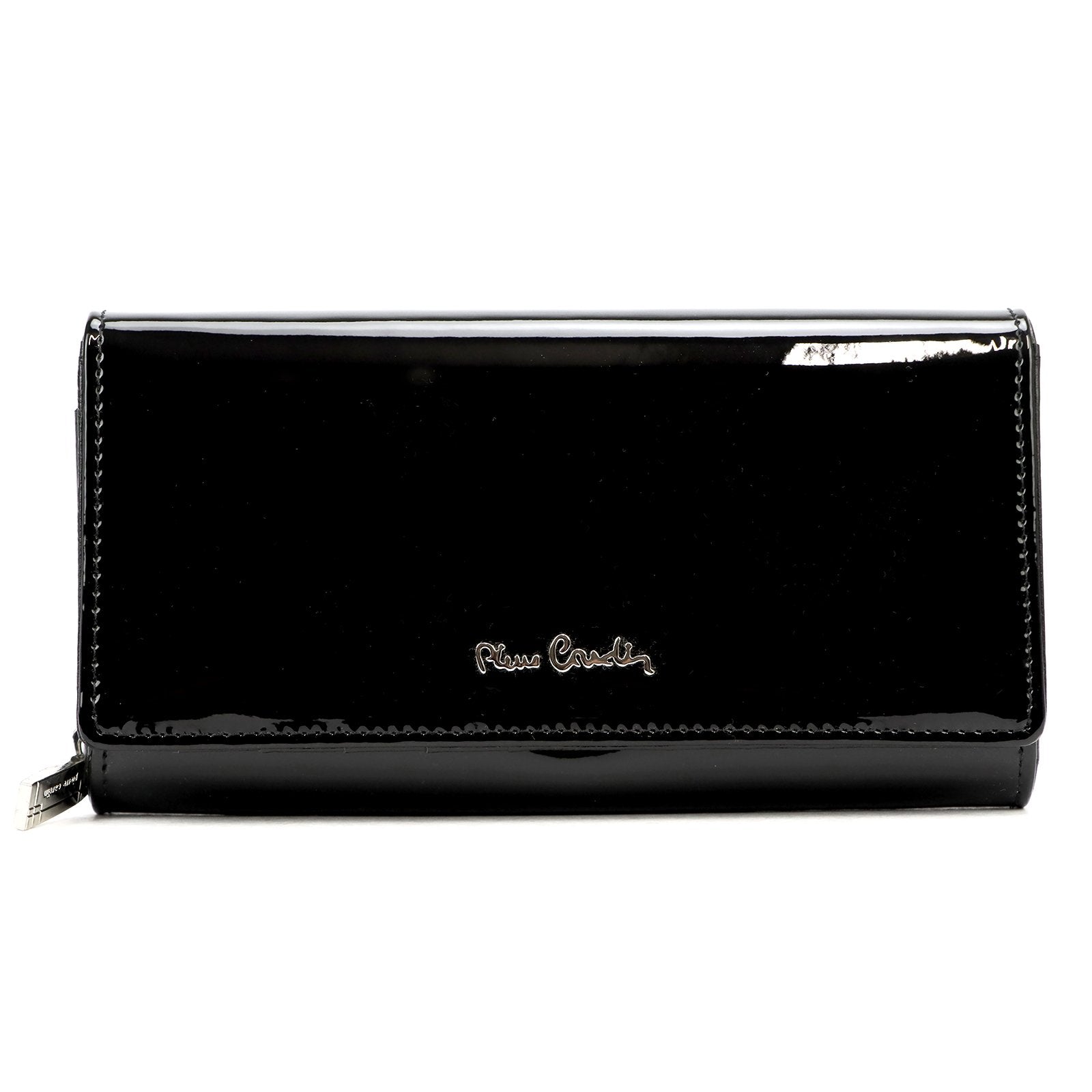 Pierre Cardin 07 SHINY 106 juoda piniginė czarny