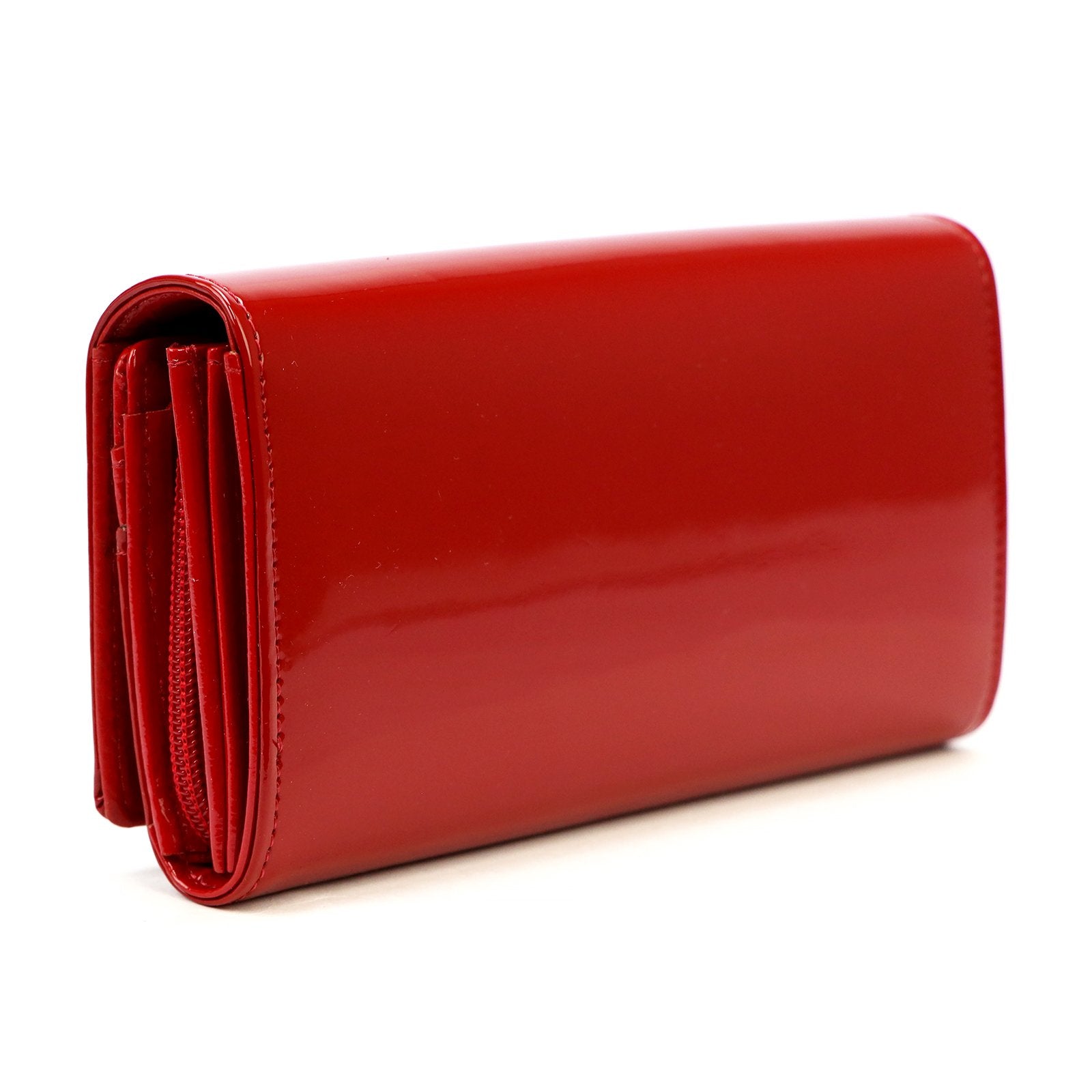 Pierre Cardin 07 SHINY 106 raudona piniginė czerwony