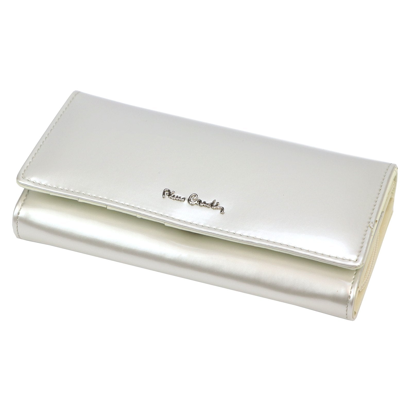 Pierre Cardin 07 SHINY 106 smėlio spalvos piniginė beż