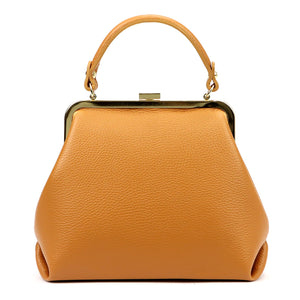 Luka 24-024 DOLLARO camel-1 natūralios odos rankinė camel-1