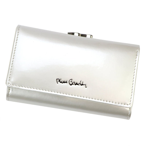 Pierre Cardin 07 SHINY 108 smėlio spalvos piniginė beż