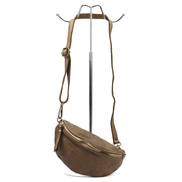 VS 060-108 taupe natūralios odos rankinė taupe