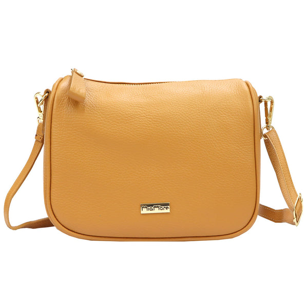 MiaMore 24-003 DOLLARO natūralios odos rankinė, camel-1 camel-1