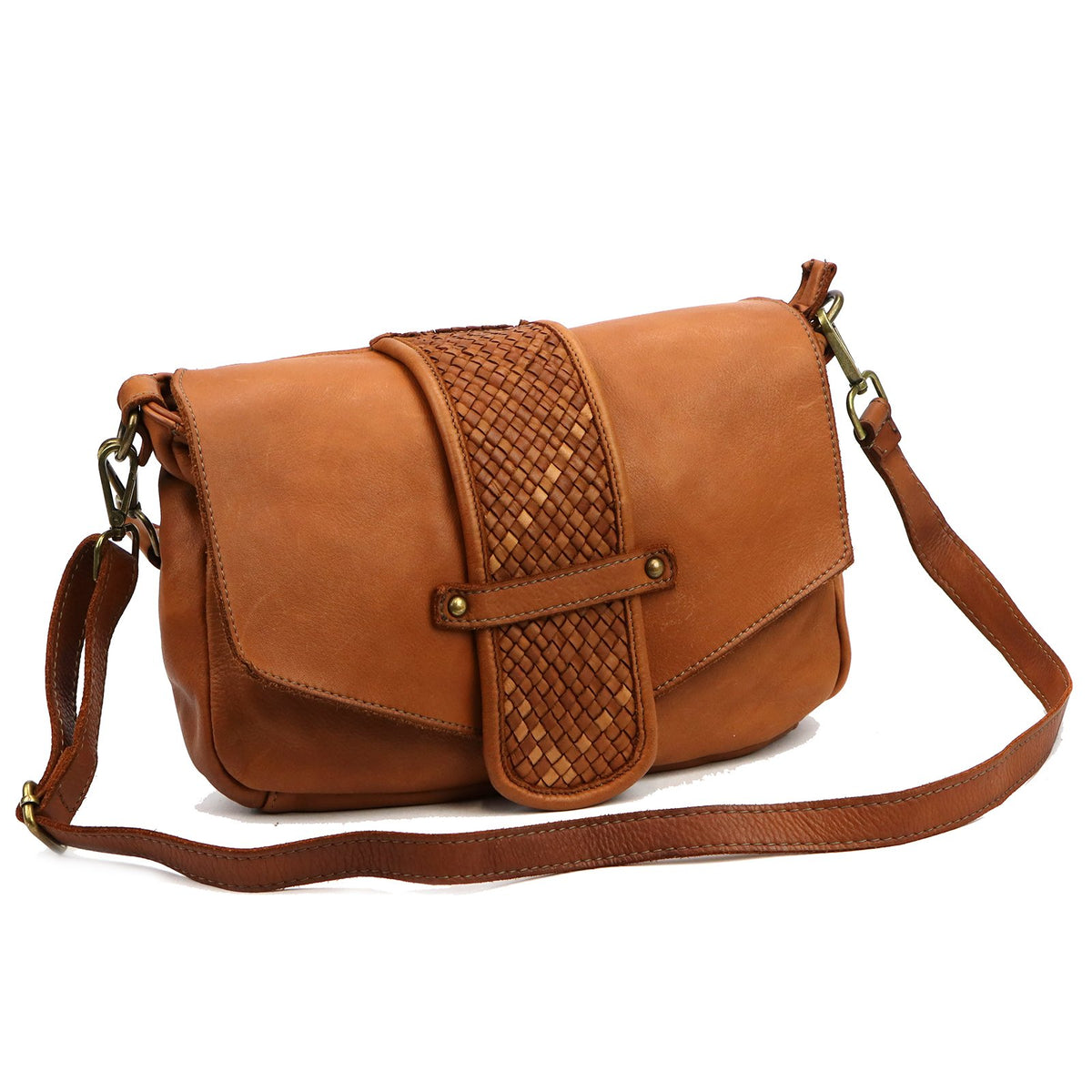 VS 103-117 odinė rankinė, kupranugario ruda couio (camel-brąz)