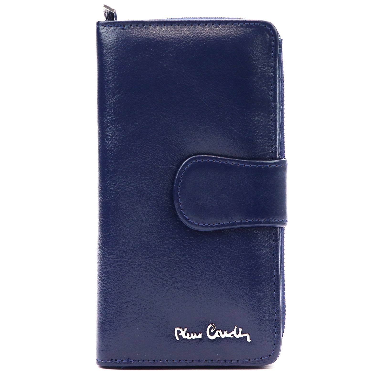 Pierre Cardin 06 ITALY 116 tamsiai mėlyna piniginė granatowy