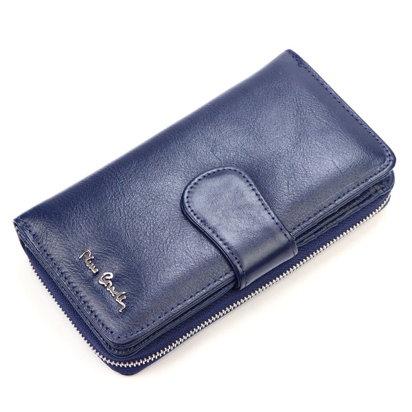 Pierre Cardin 06 ITALY 116 tamsiai mėlyna piniginė granatowy