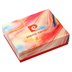 Pierre Cardin TILAK155 2510 raudona odinė piniginė czerwony