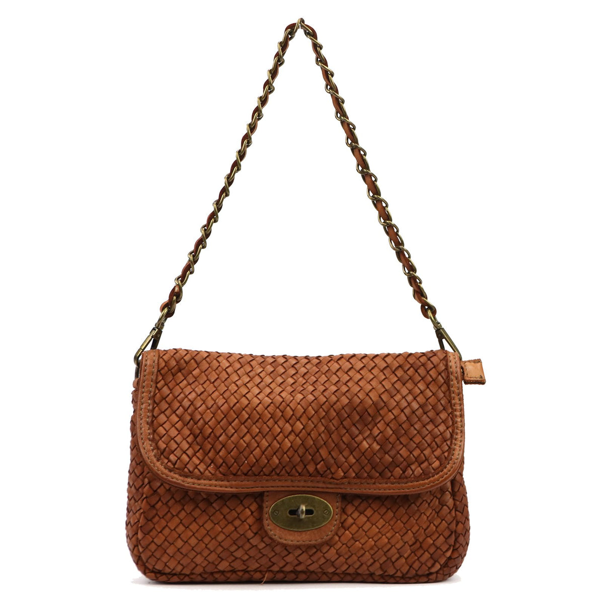 VS 095-102 natūralios odos rankinė, kupranugario ruda couio (camel-brąz)