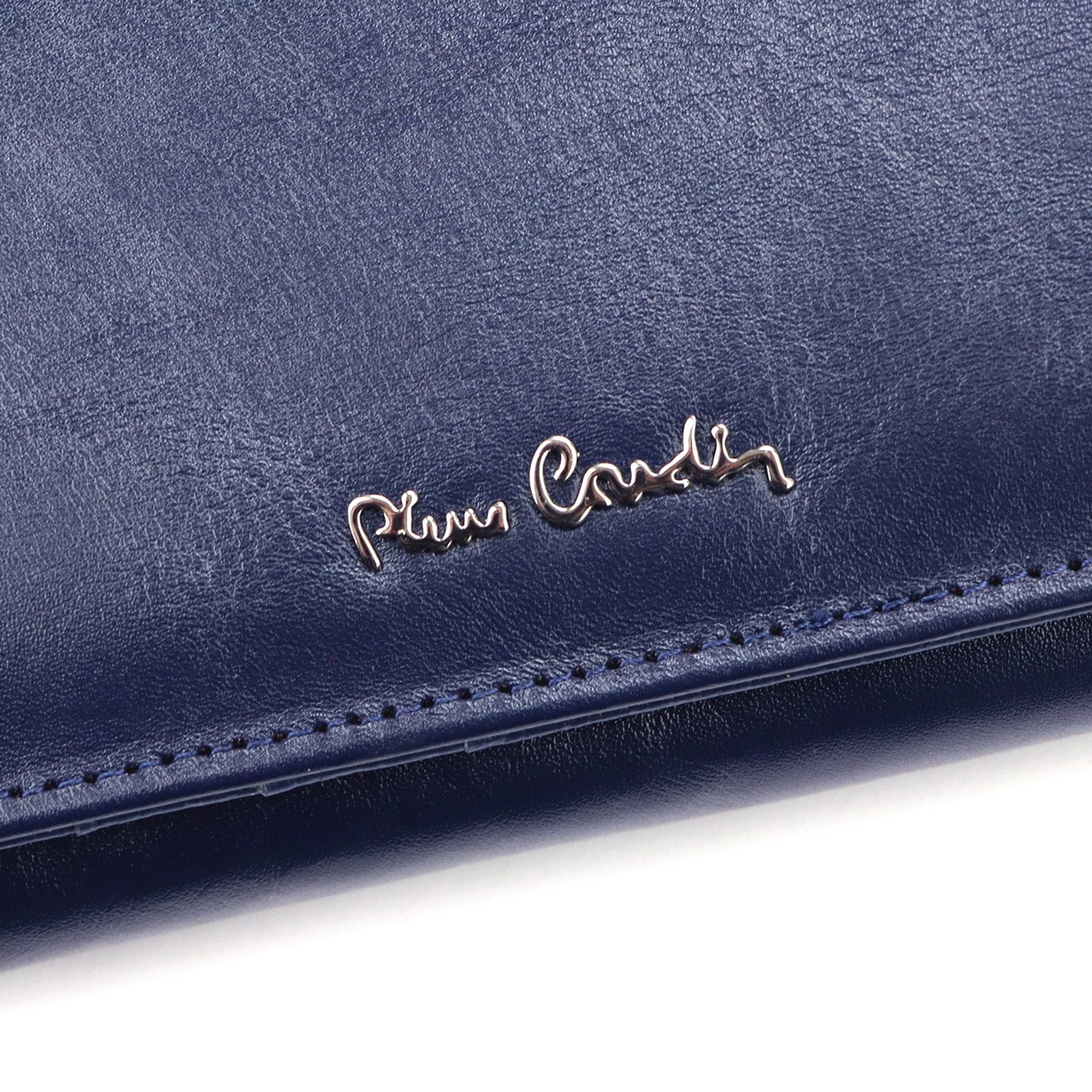 Pierre Cardin 06 ITALY 106 tamsiai mėlyna piniginė granatowy