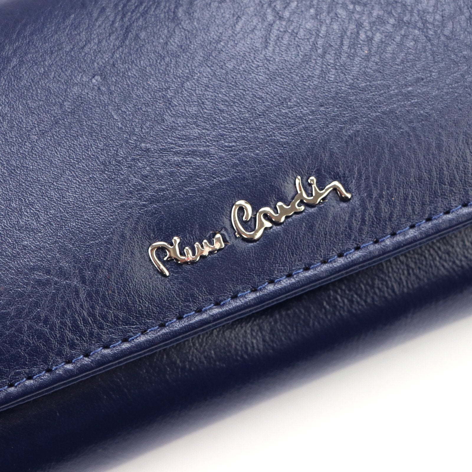 Pierre Cardin 06 ITALY 108 tamsiai mėlyna piniginė granatowy