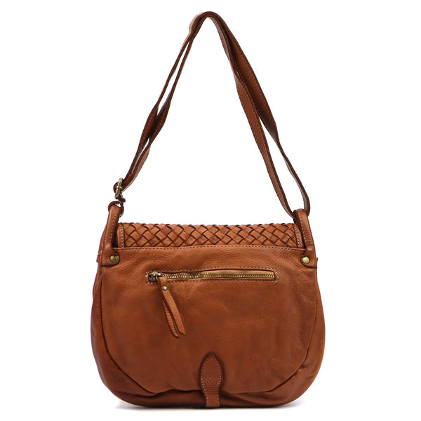 VS 102-387 natūralios odos rankinė, kupranugario ruda couio (camel-brąz)