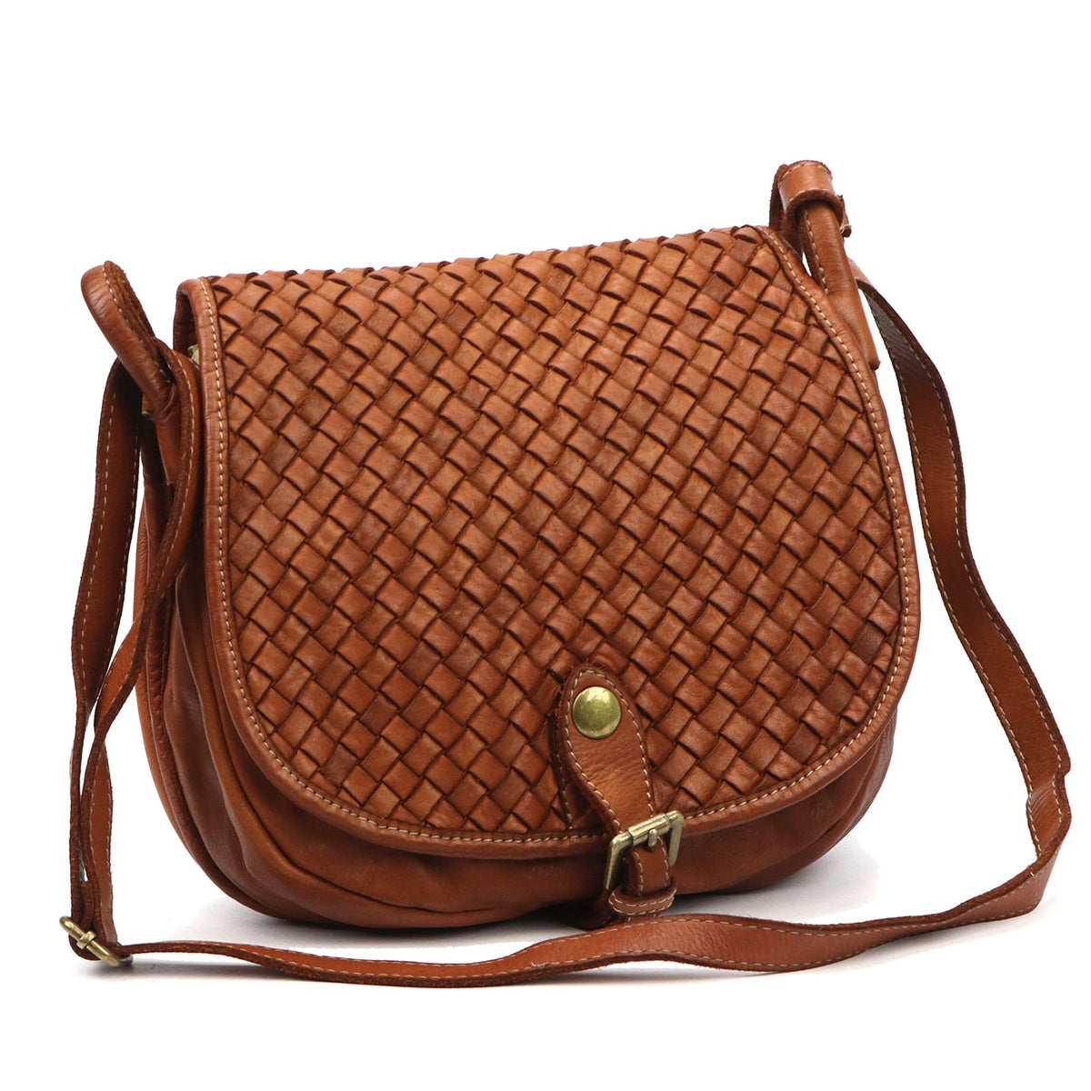 VS 102-387 natūralios odos rankinė, kupranugario ruda couio (camel-brąz)