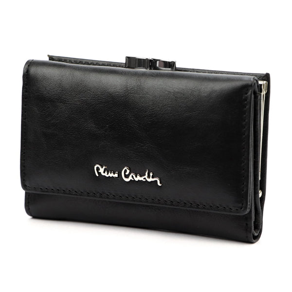 Pierre Cardin 06 ITALY 117 juoda piniginė czarny