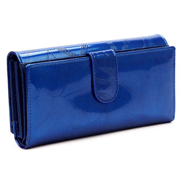 Pierre Cardin 02 LEAF 122 mėlyna piniginė niebieski