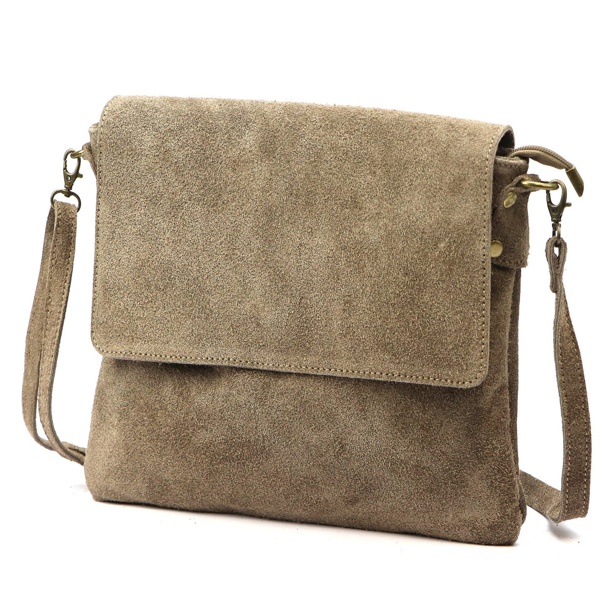 Luka 24-090 D taupe natūralios odos rankinė taupe