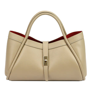Camilla PREMIUM 10.012 DOLLARO taupe natūralios odos rankinė taupe