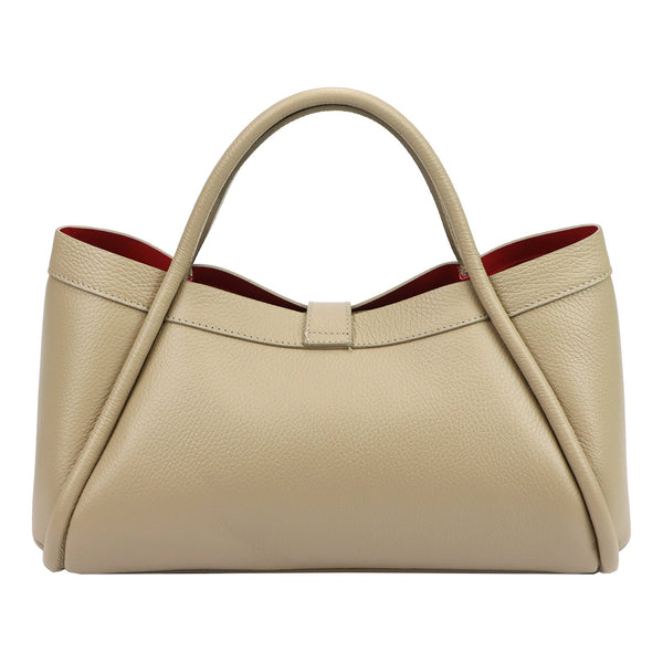 Camilla PREMIUM 10.012 DOLLARO taupe natūralios odos rankinė taupe