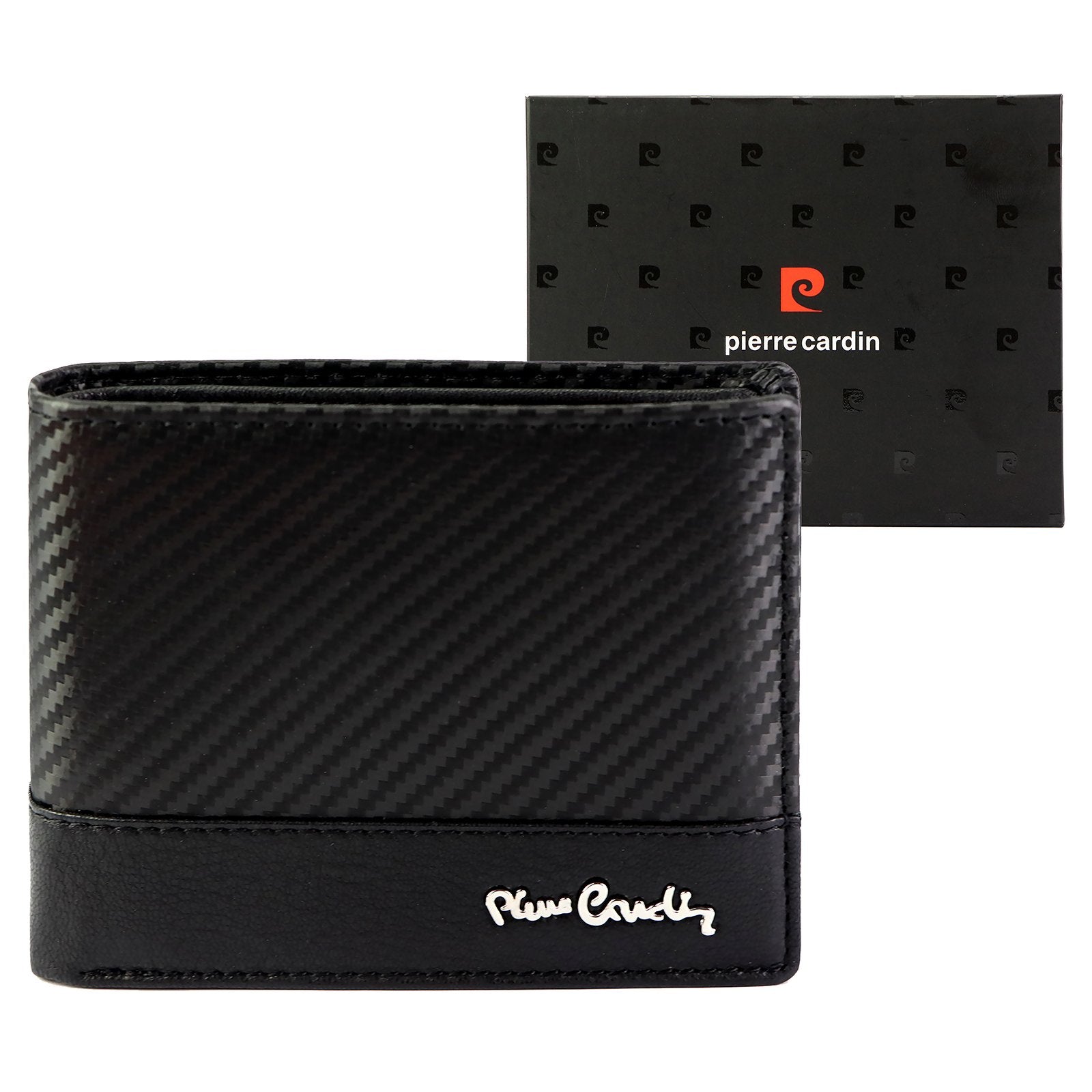 Pierre Cardin YS607 324 juoda piniginė czarny
