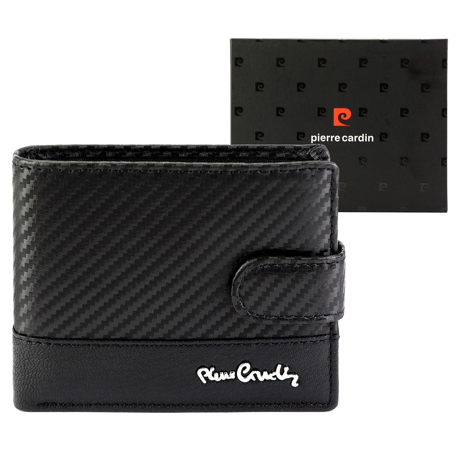 Pierre Cardin YS607 8825A juoda odinė piniginė czarny