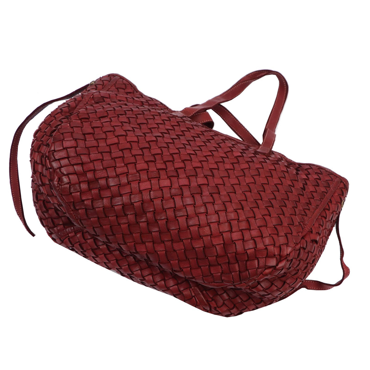 VS 101-564 bordo natūralios odos rankinė bordo