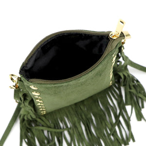 Luka 26-004 žalia odinė rankinė zielony
